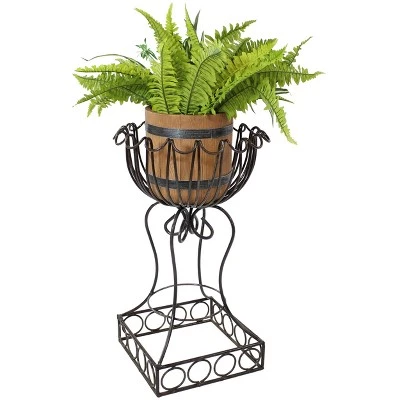 Buy ๐ Sunnydaze Decor Sunnydaze Indoor/Outdoor Metal Shell-Shaped Standing Planter Basket - 27" ๐ 7 Buy ๐ Sunnydaze Decor Sunnydaze Indoor/Outdoor Metal Shell-Shaped Standing Planter Basket - 27" ๐ - Image 5