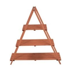 Hot Sale 😍 48" H Novelty Wood Planter Stands And Holders - Brown - Leisure Season 👏 -Planters Sales Store unnamed file 7699