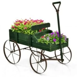 Hot Sale ๐ Costway Garden Plant Planter Wooden Wagon Planter W/ Wheel Garden Yard โ๏ธ 24 Hot Sale ๐ Costway Garden Plant Planter Wooden Wagon Planter W/ Wheel Garden Yard โ๏ธ -Planters Sales Store unnamed file 779