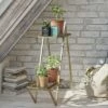 Discount ✨ RealRooms Botanika Plant Stand with 2 Metal Shelves for Potted Flowers 🔔 -Planters Sales Store unnamed file 7828
