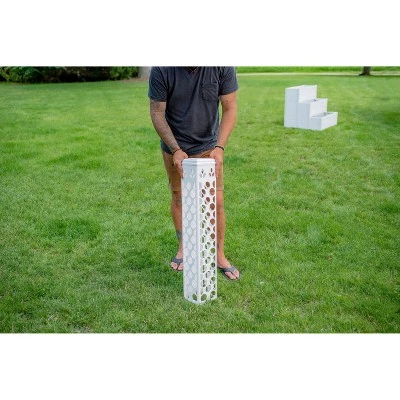 Wholesale โ 33" Vinyl Cascading Keyhole Classic Raised Garden Bed White - Vita ๐ 7 Wholesale โ 33" Vinyl Cascading Keyhole Classic Raised Garden Bed White - Vita ๐ - Image 5