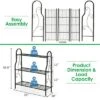 Outlet ✨ Costway 3-Tier Metal Plant Stand Elegant Scrollwork Pattern Flower Display Shelf ⭐ 1 Outlet ✨ Costway 3-Tier Metal Plant Stand Elegant Scrollwork Pattern Flower Display Shelf ⭐ -Planters Sales Store unnamed file 7941