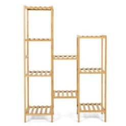 Top 10 💯 Costway Bamboo 9-Tier Plant Stand Utility Shelf Free Standing Storage Rack Pot Holder 🧨 -Planters Sales Store unnamed file 7956