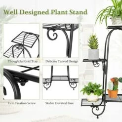 Wholesale π Costway 6 Tier Flower Pot Holder Metal Vertical Shelves Corner Plants Display Rack π 14 Wholesale π Costway 6 Tier Flower Pot Holder Metal Vertical Shelves Corner Plants Display Rack π -Planters Sales Store unnamed file 7962