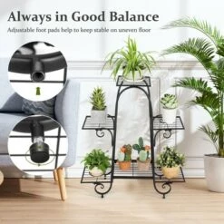 Wholesale π Costway 6 Tier Flower Pot Holder Metal Vertical Shelves Corner Plants Display Rack π 15 Wholesale π Costway 6 Tier Flower Pot Holder Metal Vertical Shelves Corner Plants Display Rack π -Planters Sales Store unnamed file 7963