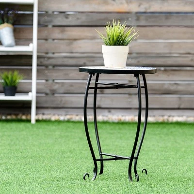 Best deal ๐ Costway Outdoor Indoor Accent Table Plant Stand Scheme Garden Steel Ocean ๐งจ 5 Best deal ๐ Costway Outdoor Indoor Accent Table Plant Stand Scheme Garden Steel Ocean ๐งจ - Image 3