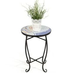 Best deal ๐ Costway Outdoor Indoor Accent Table Plant Stand Scheme Garden Steel Ocean ๐งจ 14 Best deal ๐ Costway Outdoor Indoor Accent Table Plant Stand Scheme Garden Steel Ocean ๐งจ -Planters Sales Store unnamed file 7970