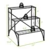 Top 10 🧨 Costway Plant Rack 3-Tier Metal Plant Stand Garden Shelf Stair Style Decorative ✨ -Planters Sales Store unnamed file 7982