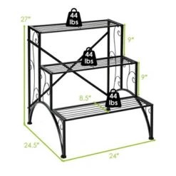 Top 10 🧨 Costway Plant Rack 3-Tier Metal Plant Stand Garden Shelf Stair Style Decorative ✨