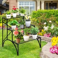 Top 10 🧨 Costway Plant Rack 3-Tier Metal Plant Stand Garden Shelf Stair Style Decorative ✨ -Planters Sales Store unnamed file 7987
