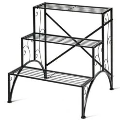 Top 10 🧨 Costway Plant Rack 3-Tier Metal Plant Stand Garden Shelf Stair Style Decorative ✨ -Planters Sales Store unnamed file 7990