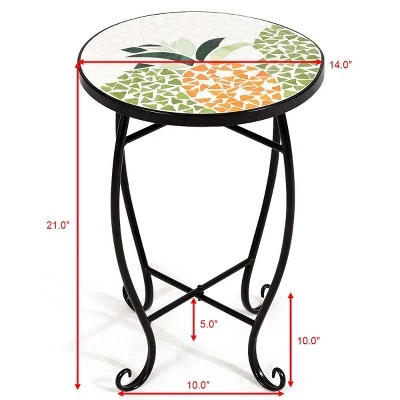 Best reviews of ๐คฉ Costway Pineapple Outdoor Indoor Accent Table Plant Stand Scheme Garden Steel ๐ 2 Best reviews of ๐คฉ Costway Pineapple Outdoor Indoor Accent Table Plant Stand Scheme Garden Steel ๐