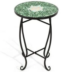 Top 10 ✔️ Costway Outdoor Indoor Accent Table Plant Stand Scheme Garden Steel Green 😍 -Planters Sales Store unnamed file 8020