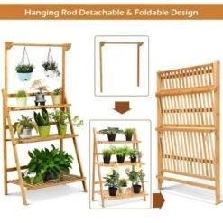 Outlet โ๏ธ Costway 3 Tier Bamboo Hanging Folding Plant Shelf Stand Flower Pot Display Rack Bookcase ๐ 14 Outlet โ๏ธ Costway 3 Tier Bamboo Hanging Folding Plant Shelf Stand Flower Pot Display Rack Bookcase ๐ -Planters Sales Store unnamed file 8030
