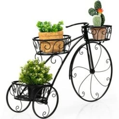 Wholesale 🌟 Costway Tricycle Plant Stand Flower Pot Cart Holder Parisian Style Displaying 👏 -Planters Sales Store unnamed file 8060