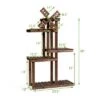 Best reviews of 🎉 Costway Wood Plant Stand 5 Tier Shelf Multiple Flower Pot Windmill Design ❤️ -Planters Sales Store unnamed file 8087
