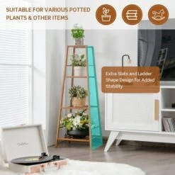 Cheap 🌟 Costway Bamboo Tall Plant Stand Pot Holder Display Shelving Unit Indoor Outdoor NaturalBrown 😍 -Planters Sales Store unnamed file 8099