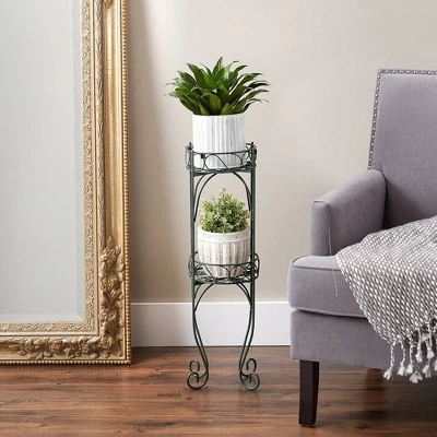 Brand new ๐ฅ Zingz & Thingz 9.6" Indoor/Outdoor Iron 2-Tier Plant Stand Black - Zings & Thingz โค๏ธ 5 Brand new ๐ฅ Zingz & Thingz 9.6" Indoor/Outdoor Iron 2-Tier Plant Stand Black - Zings & Thingz โค๏ธ - Image 3
