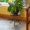 Flash Sale 😉 ACHLA Designs 12.5" x 12" Roman Bronze Wrought Iron Capri Plant Stand Powder 🧥 Coated 😀 -Planters Sales Store unnamed file 8176