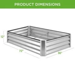 Cheapest ๐งจ Best Choice Products 6x3x1ft Outdoor Metal Raised Garden Bed for Vegetables, Flowers, Herbs, Plants ๐ 14 Cheapest ๐งจ Best Choice Products 6x3x1ft Outdoor Metal Raised Garden Bed for Vegetables, Flowers, Herbs, Plants ๐ -Planters Sales Store unnamed file 819