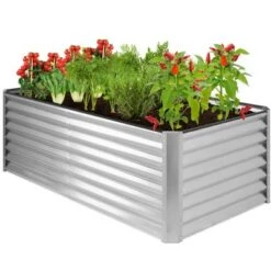 Best Pirce 🧨 Best Choice Products 6x3x2ft Outdoor Metal Raised Garden Bed, Planter Box for Vegetables, Flowers, Herbs ⭐ -Planters Sales Store unnamed file 82