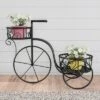 Budget 😍 Nature Spring Metal 2-Tier Tricycle Plant Stand - Matte Black ⌛ -Planters Sales Store unnamed file 8208