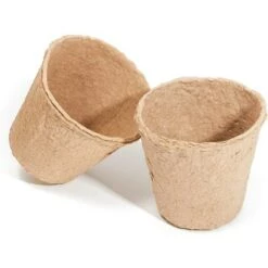 Discount 😀 Juvale 192 Pack Round Peat Pots for Seedlings Seed Starter Tray Biodegradable, 3 x 2.8 in 👍 -Planters Sales Store unnamed file 8262