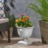 Cheapest ๐ 13" Simba Lightweight Concrete Patio Urn Planter White - Christopher Knight Home ๐ 1 Cheapest ๐ 13" Simba Lightweight Concrete Patio Urn Planter White - Christopher Knight Home ๐ -Planters Sales Store unnamed file 8344