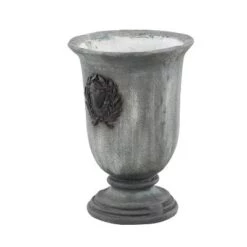 Promo 💯 Traditional Resin Flower Pot Distressed Gray - Olivia & May 👏 -Planters Sales Store unnamed file 8355
