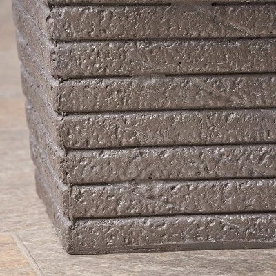 Best reviews of 🥰 16" Jude Lightweight Concrete Tapered Square Patio Urn Planter Gray - Christopher Knight Home 🥰 4 Best reviews of 🥰 16" Jude Lightweight Concrete Tapered Square Patio Urn Planter Gray - Christopher Knight Home 🥰 - Image 2