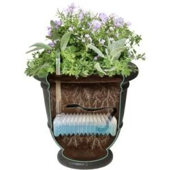 Cheap ✨ Kylemore Self-Watering Urn Planter - Gardener's Supply Company 👏