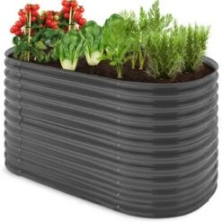 Hot Sale ๐ Best Choice Products 63in Oval Metal Raised Garden Bed, Customizable Outdoor Planter for Gardening, Plants โจ 16 Hot Sale ๐ Best Choice Products 63in Oval Metal Raised Garden Bed, Customizable Outdoor Planter for Gardening, Plants โจ -Planters Sales Store unnamed file 892