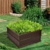 Brand new 👏 Costway 2 Pcs 48.5'' Raised Garden Bed Square Plant Box Planter Flower Vegetable Brown ❤️ 1 Brand new 👏 Costway 2 Pcs 48.5'' Raised Garden Bed Square Plant Box Planter Flower Vegetable Brown ❤️ -Planters Sales Store unnamed file 899