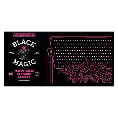 Best reviews of π Black Magic Performance Hydroponics Black Magic LED Grow Light 45W π€© 4 Best reviews of π Black Magic Performance Hydroponics Black Magic LED Grow Light 45W π€© - Image 2
