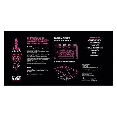 Best reviews of π Black Magic Performance Hydroponics Black Magic LED Grow Light 45W π€© 5 Best reviews of π Black Magic Performance Hydroponics Black Magic LED Grow Light 45W π€© - Image 3